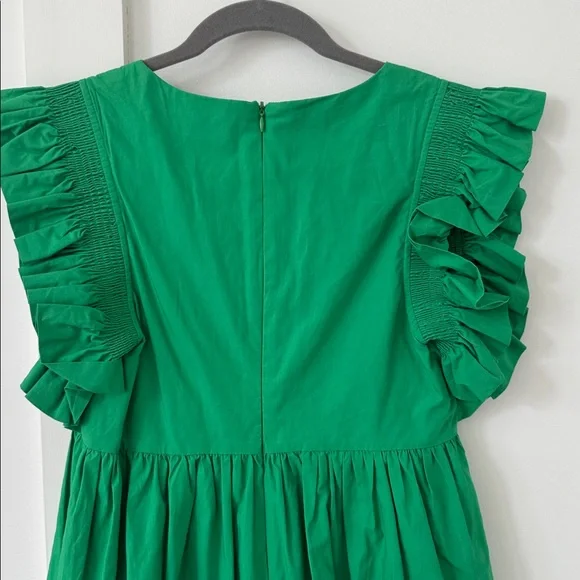 Tuckernuck English Factory Leslie Ruffled Dress Size XS - Picture 8 of 9